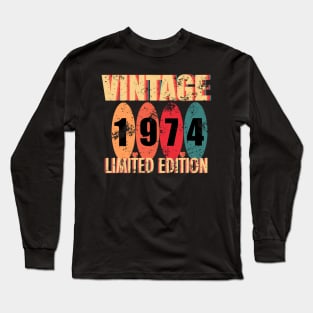 Vintage 1974 Limited Edition Long Sleeve T-Shirt